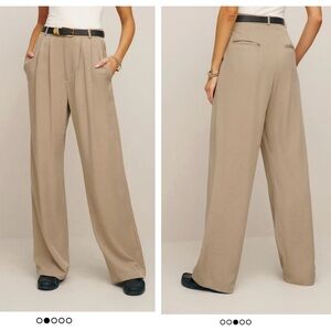 Reformation petites mason pant khaki